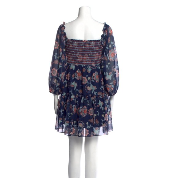 SACHIN + BABI Floral Print Mini Dress Size: S - Picture 3 of 5